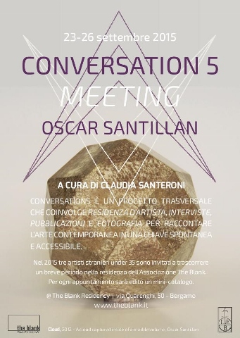 The Blank Conversation – Meeting Oscar Santillan